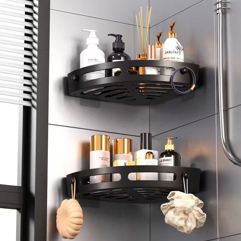 منظم زاوية للحمّام – رتّب حمّامك بلا فوضى ✨