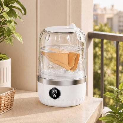 الغسالة المحمولة القابلة للطي Mini Foldable Washing Machine💓